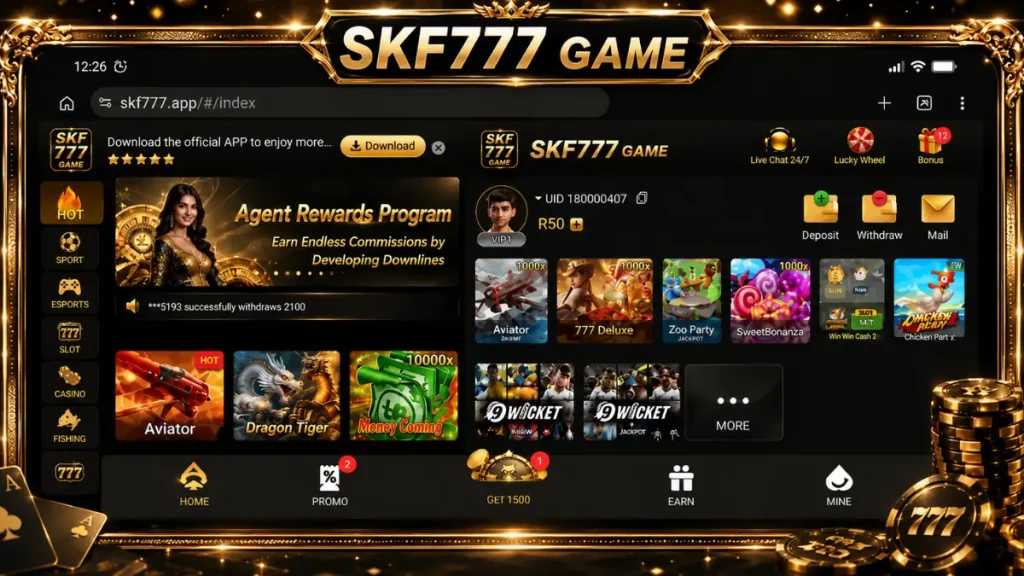 SK F777 Game